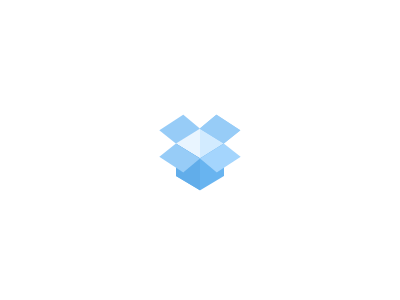 logo animé dropbox