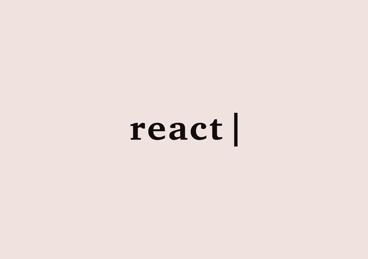 logo animé react