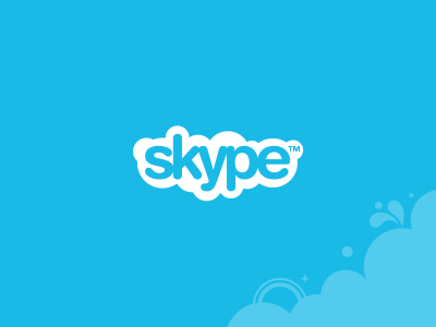 logo animé skype