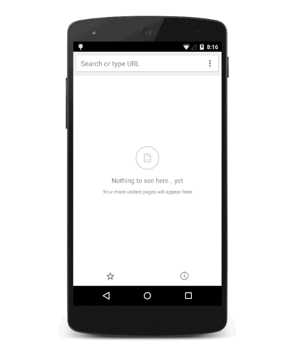 progressive web app