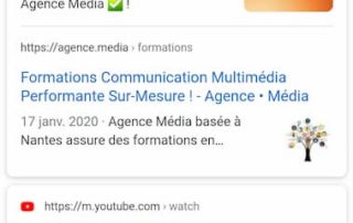 affichage résultats couplés