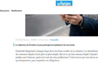 La mention "La rédaction du Parisien n’a pas participé à la réalisation de cet article."