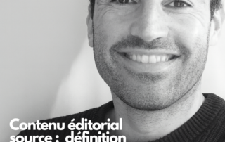 contenu éditorial source